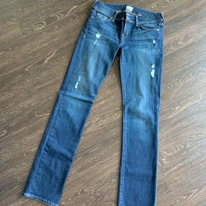 HUDSON Jeans Ginny Distressed Straight 29